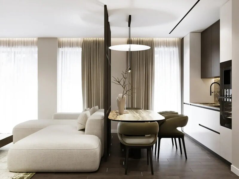 Horizon City Pipera apartament 3 camere cu balcon 38 m² si 2 locuri de parcare